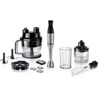   Bosch Haushalt ErgoMaster Serie 6 Rúdmixer 1200 W Mérőpohárral, Keverőpohárral, Multifunkciós, Hótoló feltét, BPA mentes Nemesacél, Fekete