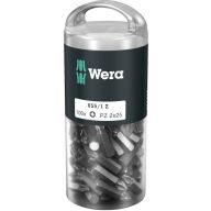   Wera 855/1 Z DIY 100 SiS 05072443001 Kereszthornyú bit PZ 1 Szerszámacél Kemény edzett D 6.3 100 db