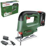   Bosch Home and Garden EasySaw 18V-70 Akkus beszúrú fűrész 0603012002 akkuval, Töltővel 18 V 2.0 Ah