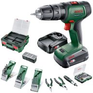   Bosch Home and Garden Universal Impact 18V -Akkus ütvefúrógép Töltővel, Hordtáskával