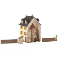 Faller 130692 H0 Régi városi ház fa kerítéssel