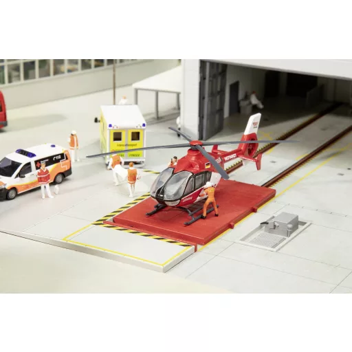 Faller 131020 Helikopter H0 Helikopter EC135 Air Rescue 1:87