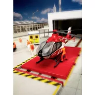 Faller 131020 Helikopter H0 Helikopter EC135 Air Rescue 1:87