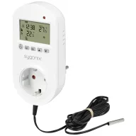   Univerzális konnektoros termosztát, heti program, Sygonix SY-5372566