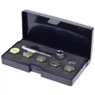   KS Tools 1504925 Olajleeresztő csavar menetjavító készlet, 12 db M15 x 1,5