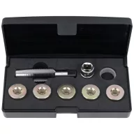   KS Tools 1504935 Olajleeresztő csavar menetjavító készlet, 12 db M18 x 1,5