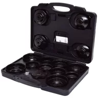   KS Tools NEW-49386 3/8&quot  olajszűrő kulcs készlet, 16 db