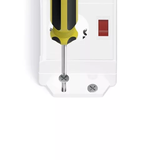 Hama 00223121 Elosztó kapcsolóval Fehér Védőérintkezős 1 db