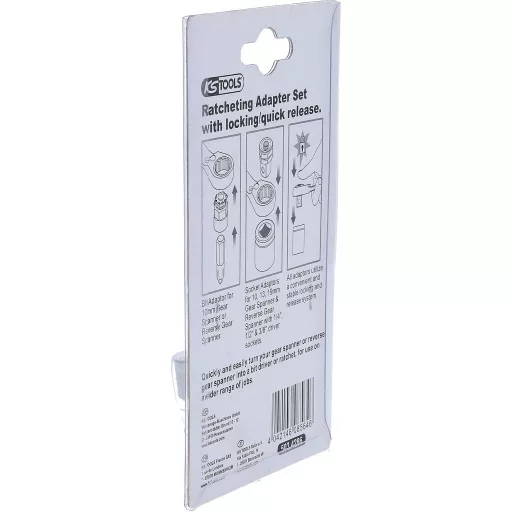 KS Tools 503.4286 5034286 Dugókulcs adapter készlet 1 db