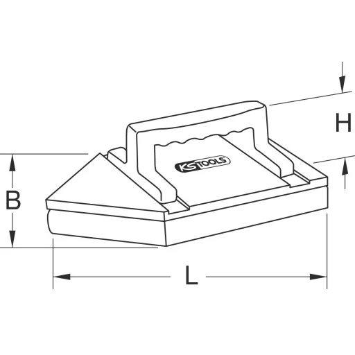 KS Tools 144.0591 1440591 Simítólap