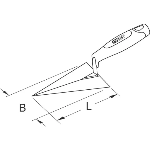 KS Tools 963.9550 9639550 Kőműveskanál