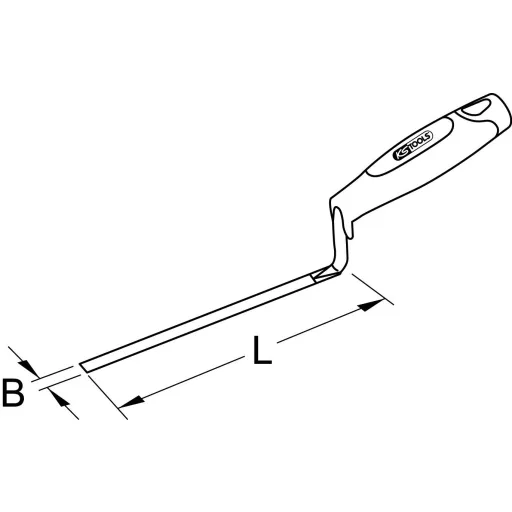 KS Tools 963.9554 9639554 Fugázó kanál