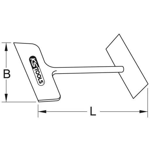 KS Tools 9639575 BRONZEplus lapkaparó 75 mm