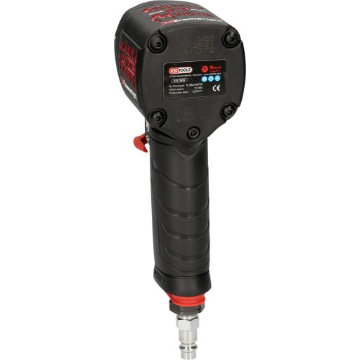 KS Tools 515.3855 5153855 Sűrített levegős ütvecsavarozó Szerszámbefogó: 3/8 (10 mm), külső négylap Forgatónyomaták (max.): 1390 Nm