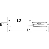 KS Tools 9639515 Spakli (H x Sz) 260 mm x 25 mm