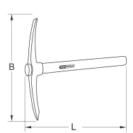KS Tools 9639622 Csákány