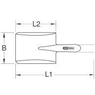 KS Tools 9639639 Kézi lapát