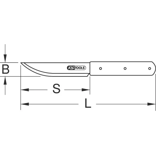 KS Tools 9651102 Kerti kés