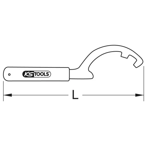 KS Tools 9638206 963.8206 Tengelykapcsoló kulcs