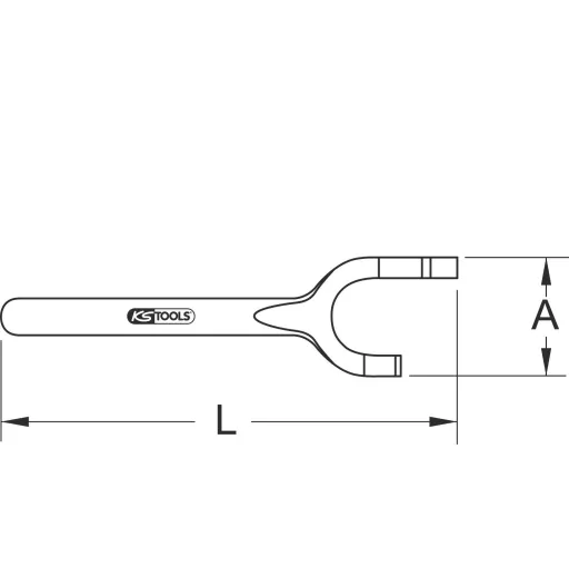 KS Tools 9638240 963.8240 Kézi kerékkulcs