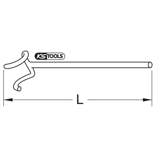 KS Tools 9638242 963.8242 Kézi kerékkulcs