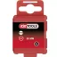 KS Tools 911.3326 Egyenes hornyú bit 9 mm S2 acél Nikkelezett E 6.3 5 db