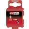 KS Tools 911.3332 Egyenes hornyú bit 12 mm S2 acél Nikkelezett E 6.3 5 db