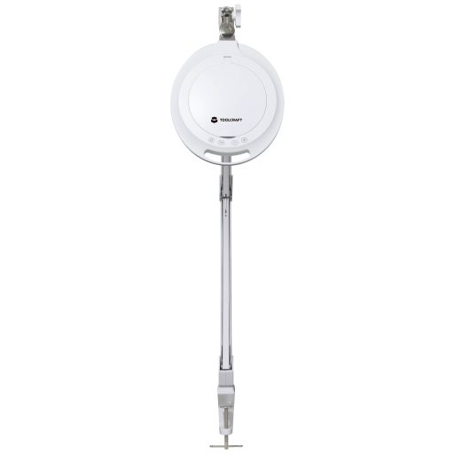 TOOLCRAFT TO-8118210 127 mm-es UV LED bilincses nagyítólámpa, 3D Nagyítási tényező: 1.75 x EEK: F (A - G)