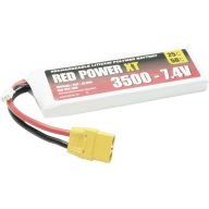  Red Power Akkucsomag, LiPo 7.4 V 3500 mAh 25 C Soft doboz XT90