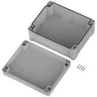   TRU COMPONENTS TC-10861040 Univerzális műszerdobozok 240 x 191.30 x 105.60 Polikarbonát Élénk szürke 1 db