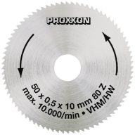   Proxxon 28011 Keményfém körfűrészlap 50 x 10 x 0.5 mm Fogak száma (collonként): 80 1 db