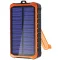 4Smarts Prepper Solar Powerbank 12000 mAh Lítiumion Fekete, Narancs LED-es zseblámpa, kültéri