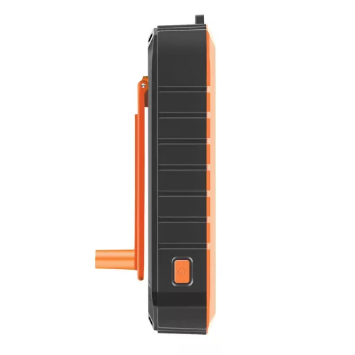 4Smarts Prepper Solar Powerbank 12000 mAh Lítiumion Fekete, Narancs LED-es zseblámpa, kültéri