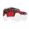 Traxxas TRX-9712-RED Crawler karosszéria TRX-4M Defender, rot