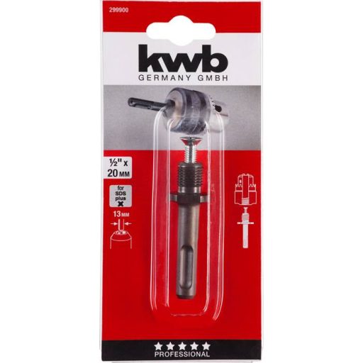 SDS plus nyílás a fúrótokmányokhoz kwb 299900