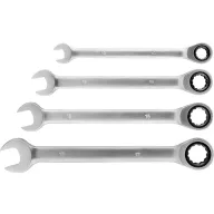   kwb 460490 Kettős kilincses csavarkulcs készlet 4 részes Kulcsszélesség (metrikus) 10 - 17 mm