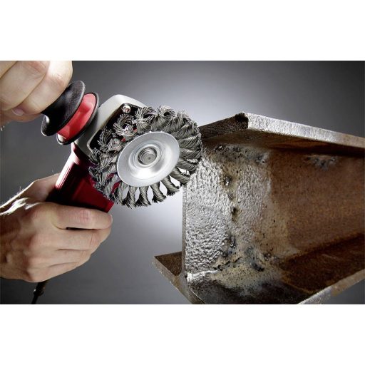 kwb AGGRESSO-FLEX® tárcsakefék, csomózott HSS acélhuzal sarokcsiszolókhoz 719536 1 db