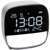   TFA Dostmann 60.2034.02 Kvarc Ébresztőóra Fehér Riasztási idők 2