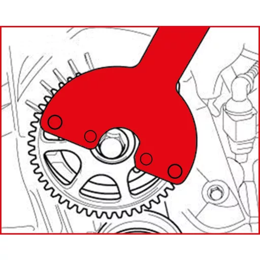 KS Tools 150.1244 Ellentartó Audi / Volkswagen