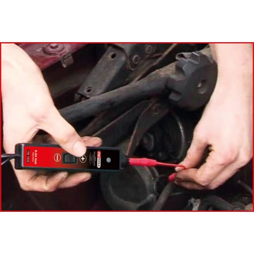 KS Tools 1501655 Feszültségvizsgáló / vizsgálólámpa 150.1655