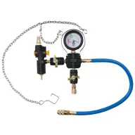   KS Tools 150.1960 Hűtőrendszer vákuumtöltő egység, nyomásmérő 76cm-ig