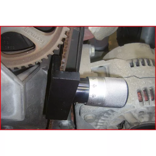 KS Tools 150.3015 Fogasszíj feszességmérő, 100mm