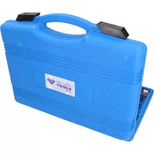Brilliant Tools BT551300 Injektorülés és tengelytisztító készlet, 21 db