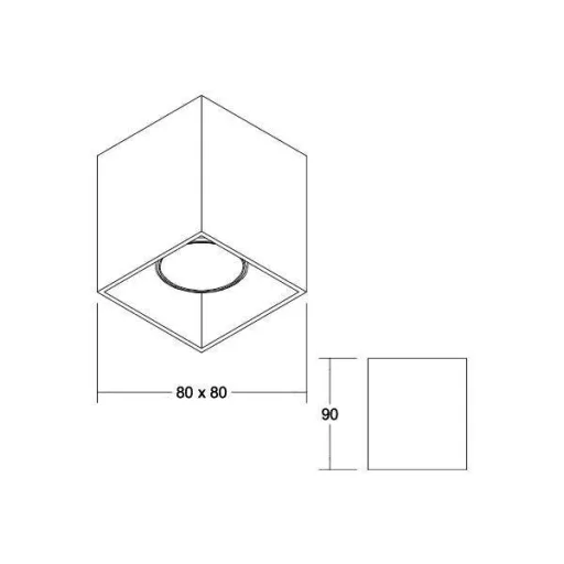 Brumberg 45131170 45131170 Mennyezeti lámpa Fehér