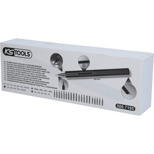 KS Tools 500.7195 Akkus csavarhúzó 3.7 V 0.26 Ah Lítiumion