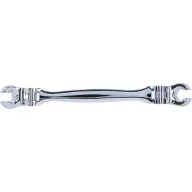   KS Tools 518.0529 Nyitott dupla gyűrűs kulcs, dupla csatlakozással, 12x13 mm