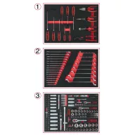 KS Tools 713.0215 Króm-vanádium acél 215 rész