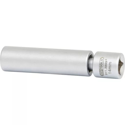 KS Tools 911.3999 3/8&quot  speciális gyújtógyertya foglalat BMW-hez csuklóval, 14mm