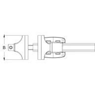   KS Tools 914.0026 Satu 914.0026 Szorítási szélesség (max.): 100 mm