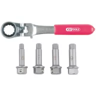   KS Tools 918.3500 1/2&quot -os féknyereg speciális dugókulcs készlet, 5 db